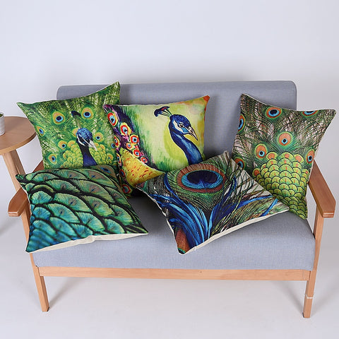 Peacock Pillowcases