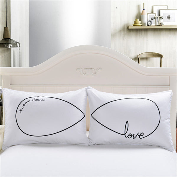 Creative Couple Pillowcases