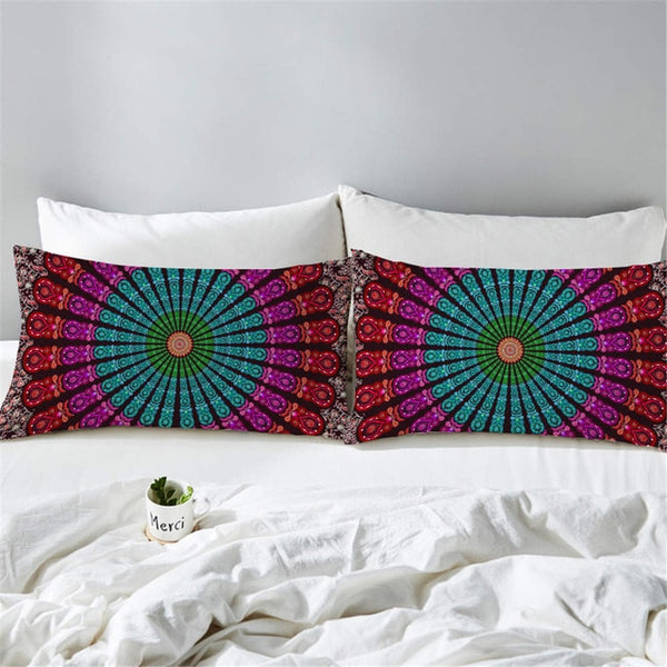 Geometric Wedding Pillowcases
