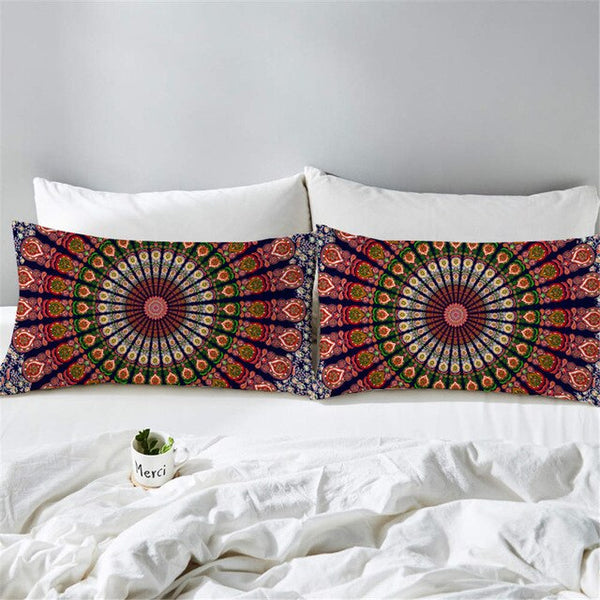 Geometric Wedding Pillowcases