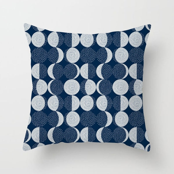 Blue Abstract Pillowcases
