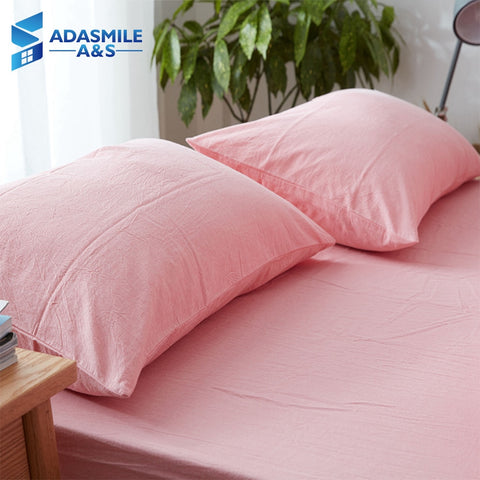 100% Cotton Solid Color Bedding Pillowcases