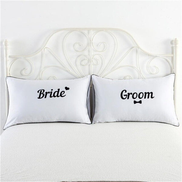 Lovely Wedding Pillowcases