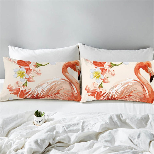Wedding Flamingo Pillowcases