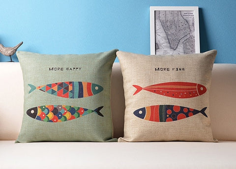 Fish Pillowcases